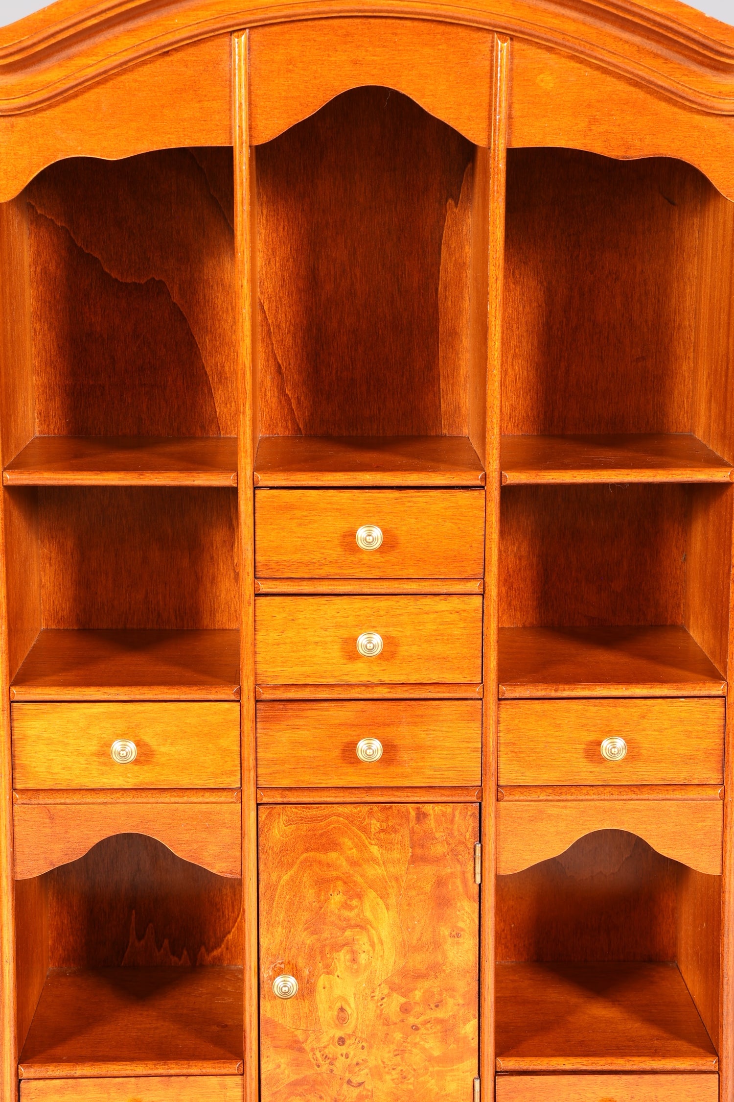 Wunderschöner Englischer Sekretär Büro Aufsatzsekretär Antik 60S Schrank UK