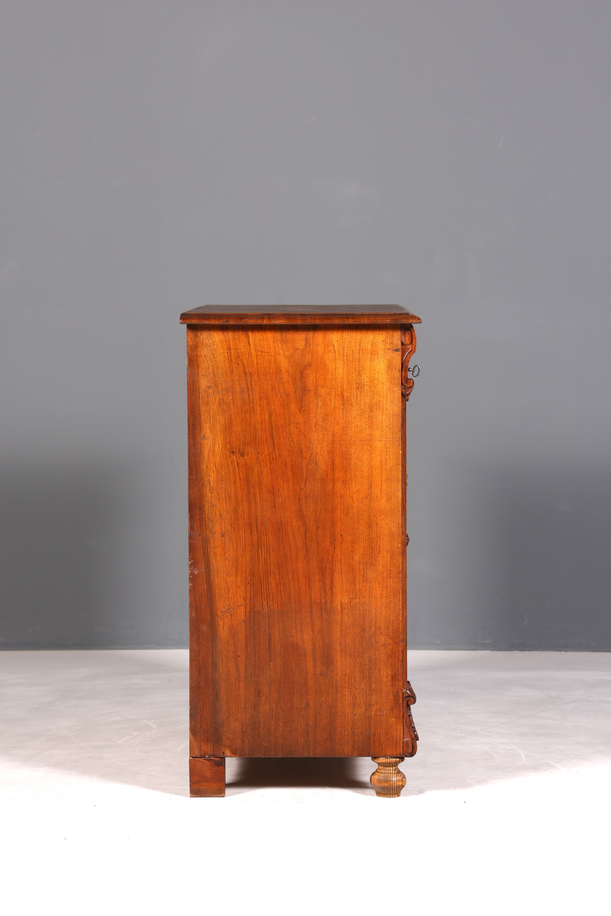 F904 Finish cm Wunderschöne Gründerzeit Kommode Jugendstil Antik Sideboard Schubladenkommode Wäschekommode