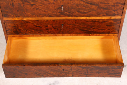 Stilvolle antike Kommode im Biedermeier Stil Schrank Schubladenkommode Wäschekommode