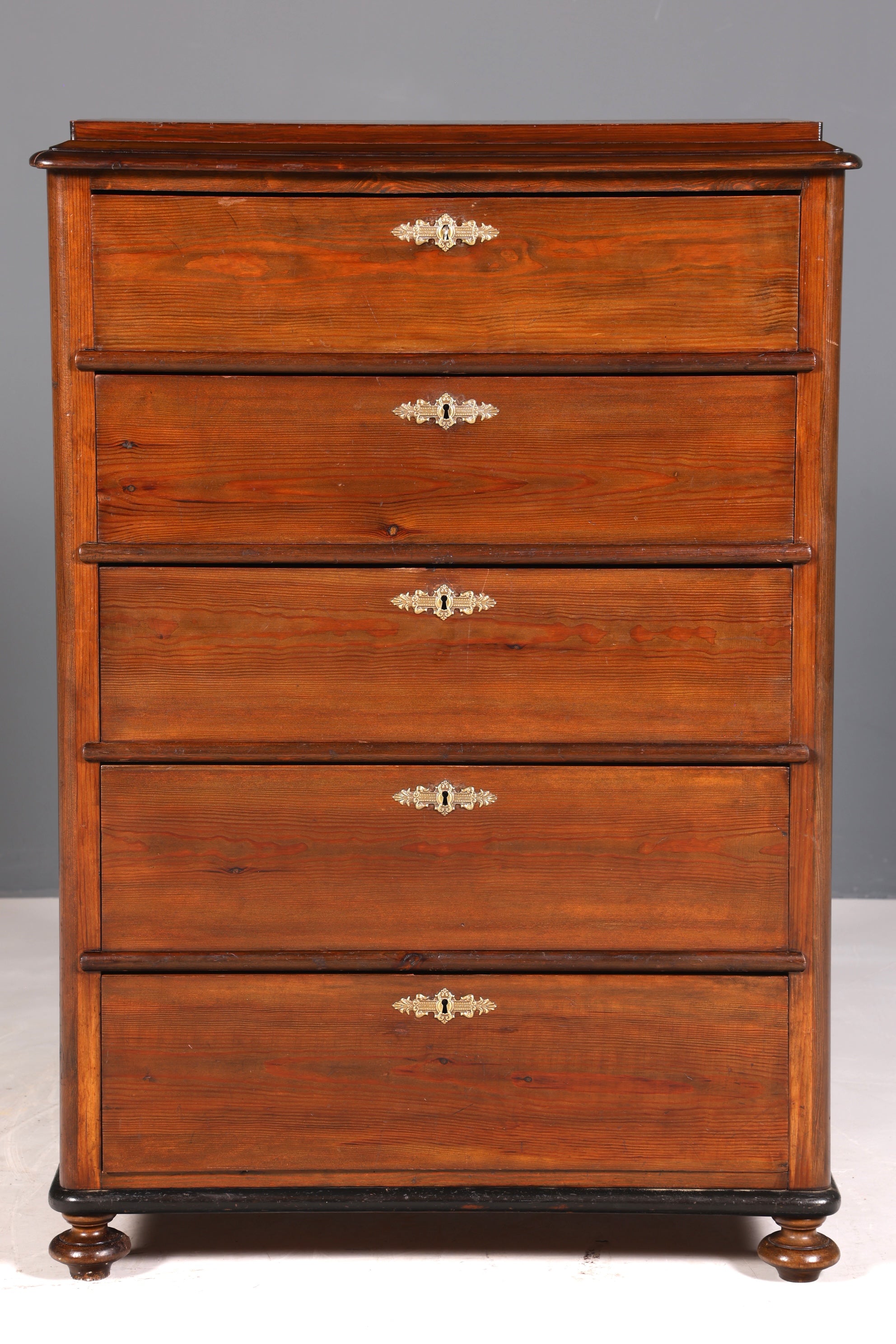 Schlichte Gründerzeit Kommode Jugendstil Antik Sideboard Schubladenkommode Chiffoniere Wäschekommode