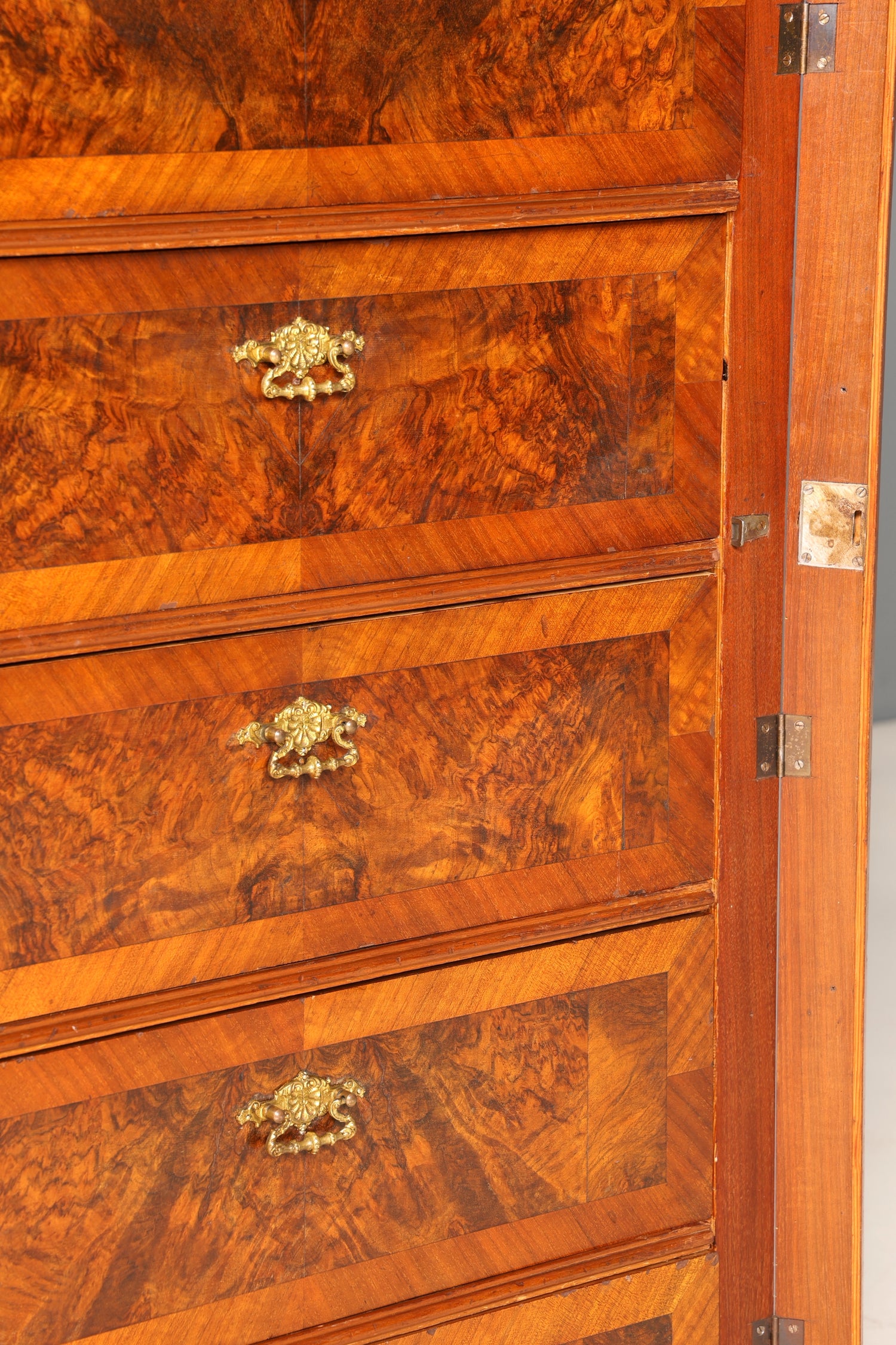 E911 Finish cm Wunderschönes Gründerzeit Vertiko Louis Philippe Kommode um 1880 Schubladenkommode