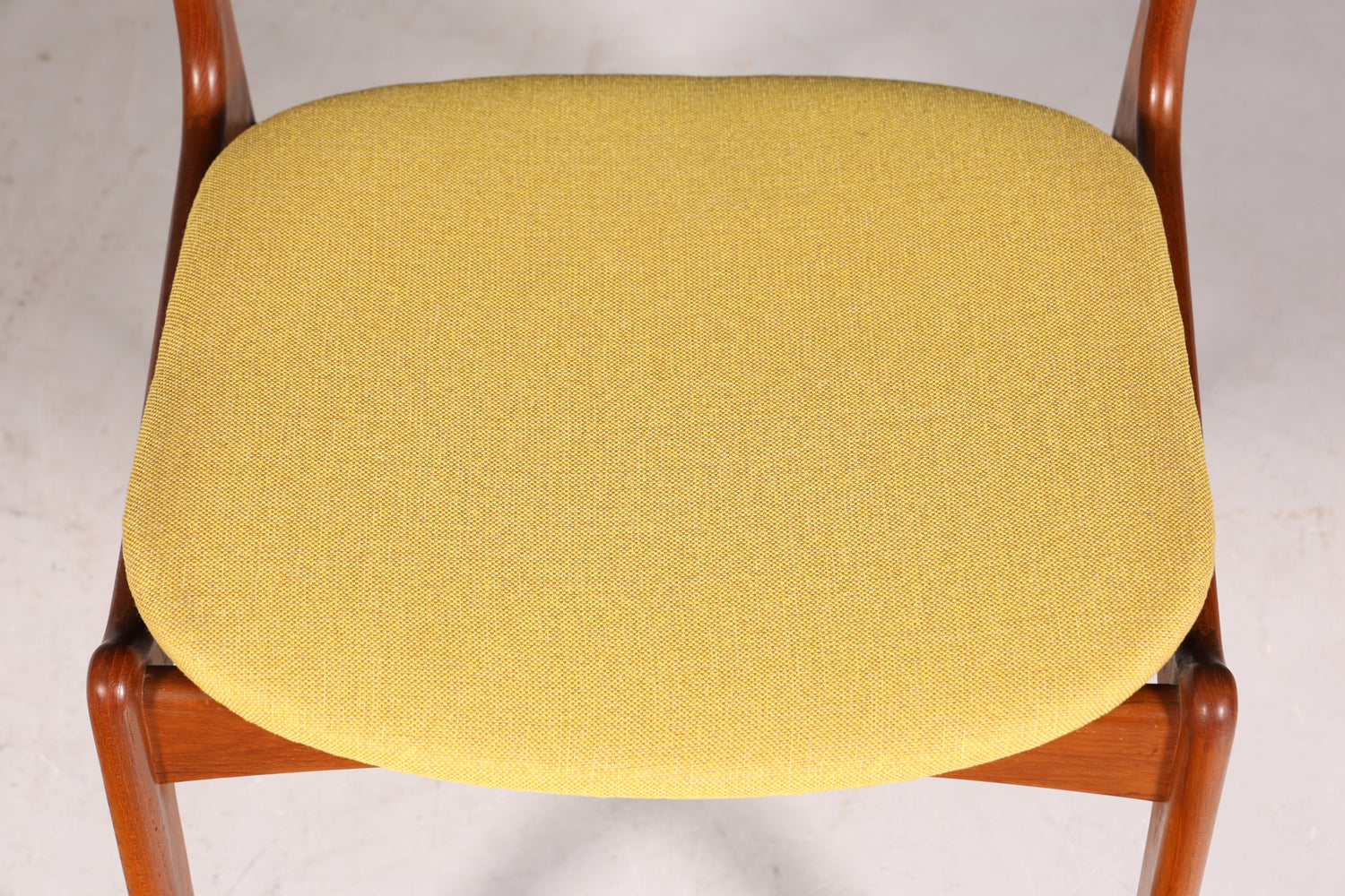 4x Original Erik Buch Stühle von Oddense Maskinsnedkeri A-S  Mid Century Danish Design Teak Holz Esszimmer Stühle Küchenstühle