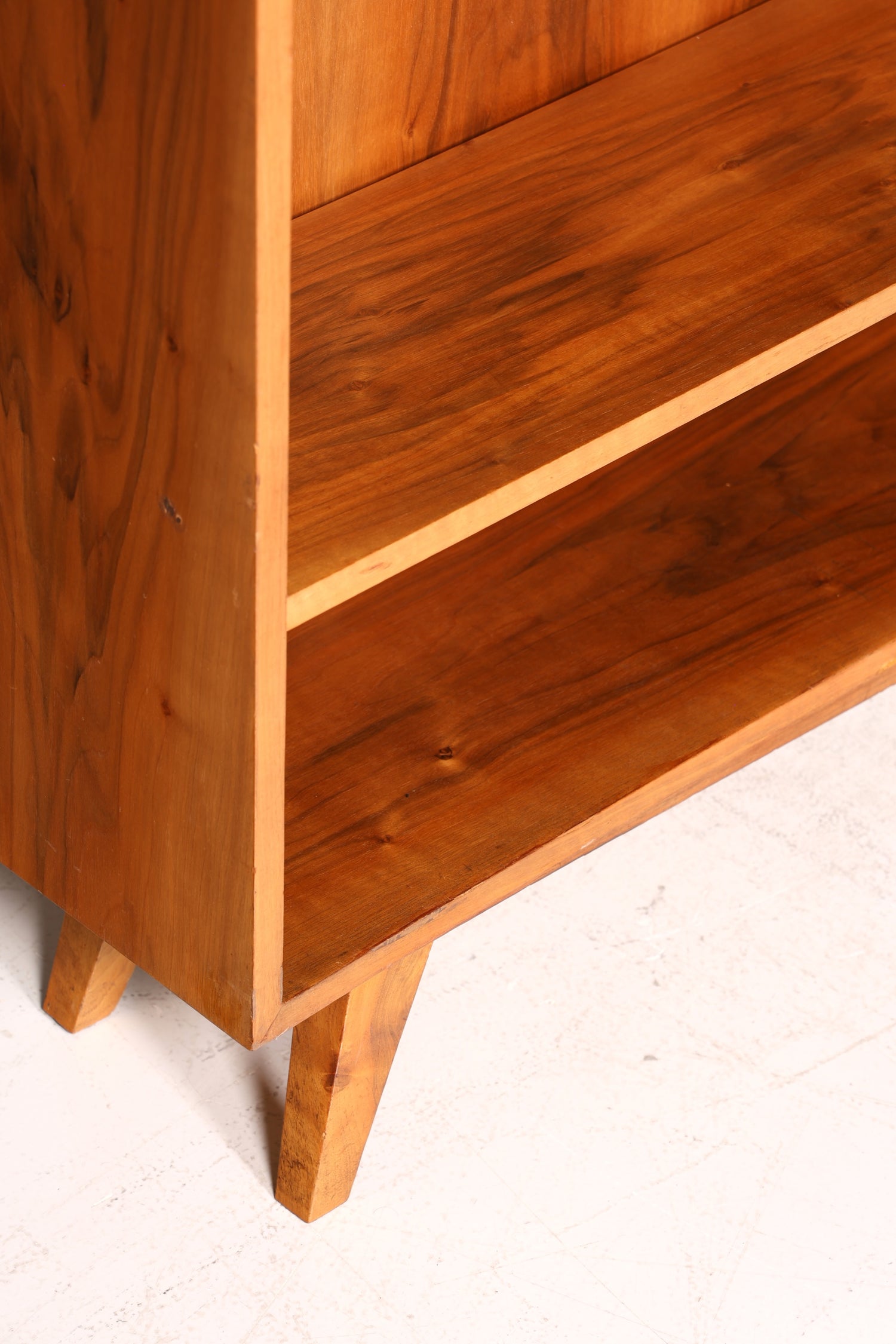 Wunderschönes Original XXL Musterring Regal Mid Century Bücherregal Retro echt Holz Buchablage