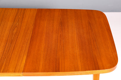 Traumhafter Mid Century Esstisch ausziehbarer Danish Design Teak Holz Küchentisch Vintage Esszimmer Tisch