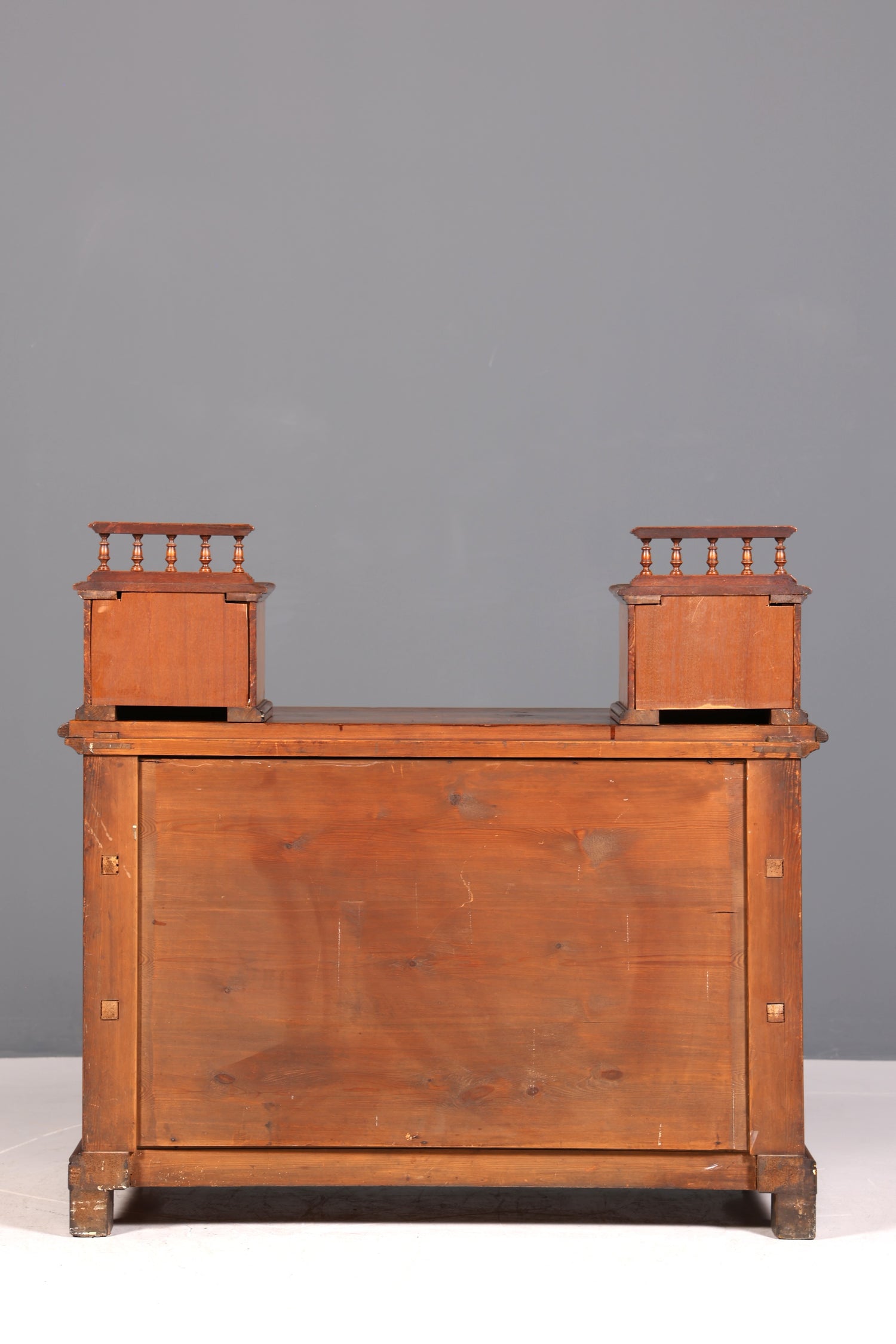 Edle Gründerzeit Kommode Louis Philippe Nussbaum Schubladen Kommode Sideboard um 1880