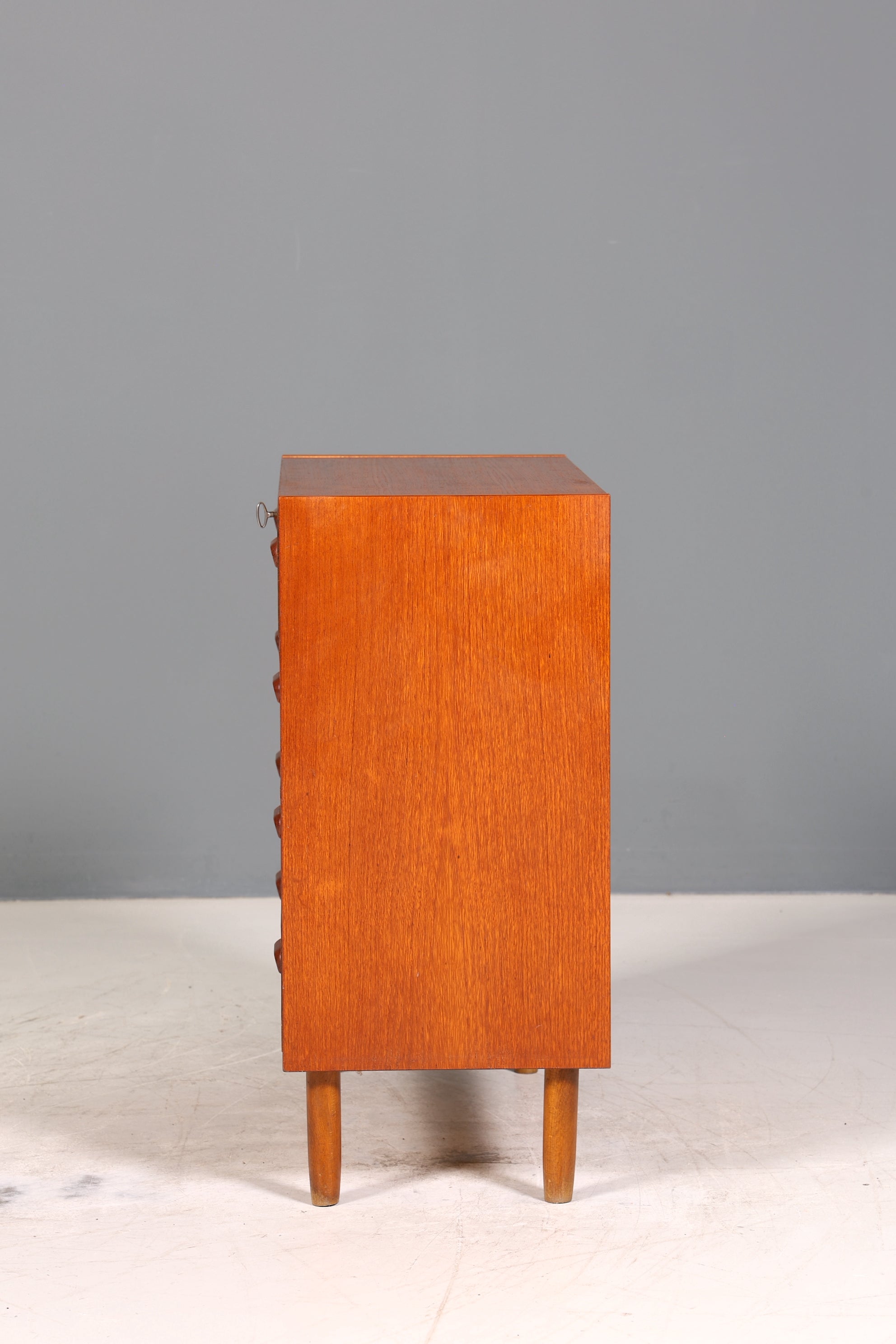 Wunderschöne Mid Century Kommode Teak Holz Sideboard Vintage Schubladen Kommode Wäschekommode