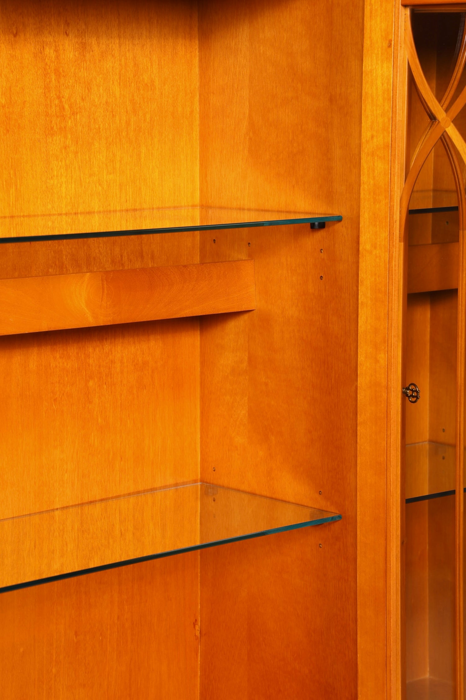 F946 Finish Wunderschöne Englische Vitrine Bücherschrank Buffet Antik Stil Englisch Eibe Glasvitrine Bibliothek