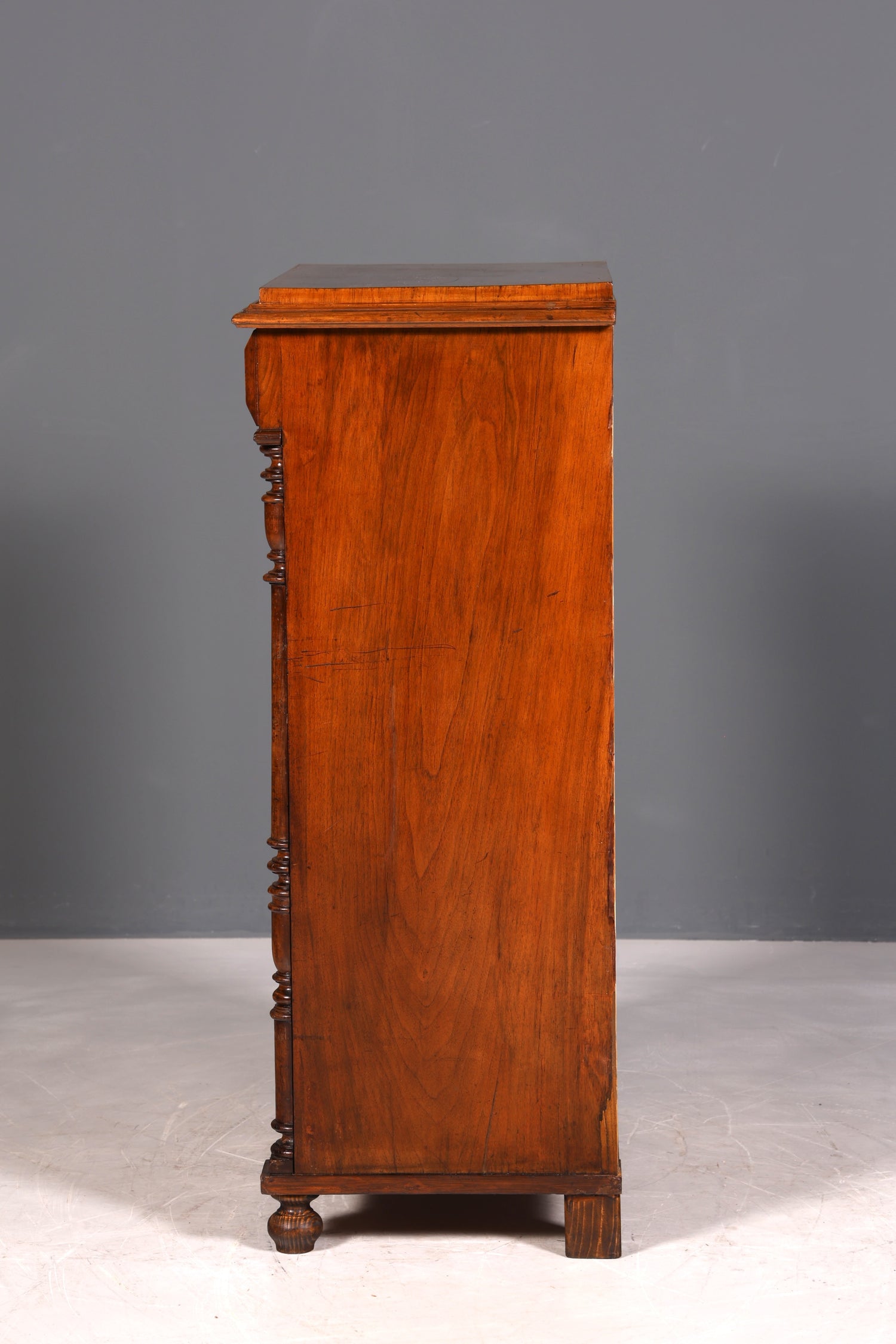 F951 Finish cm Wunderschöne Gründerzeit Kommode Jugendstil Vertiko Schubladenkommode Antik Wäschekommode