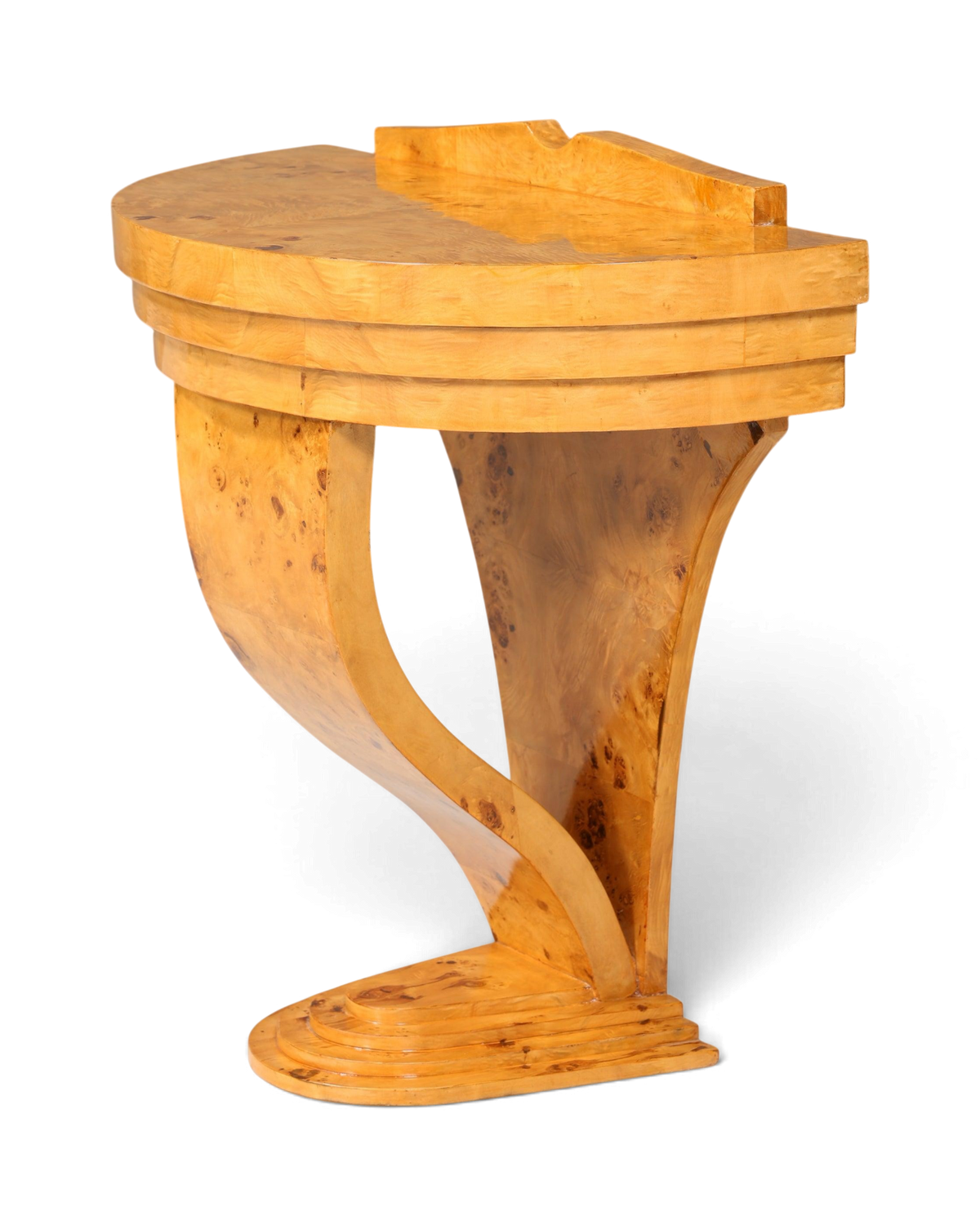 Wunderschöne Art Deco Design Wandkonsole Birke Flurablage Tisch Ablagetisch Konsole