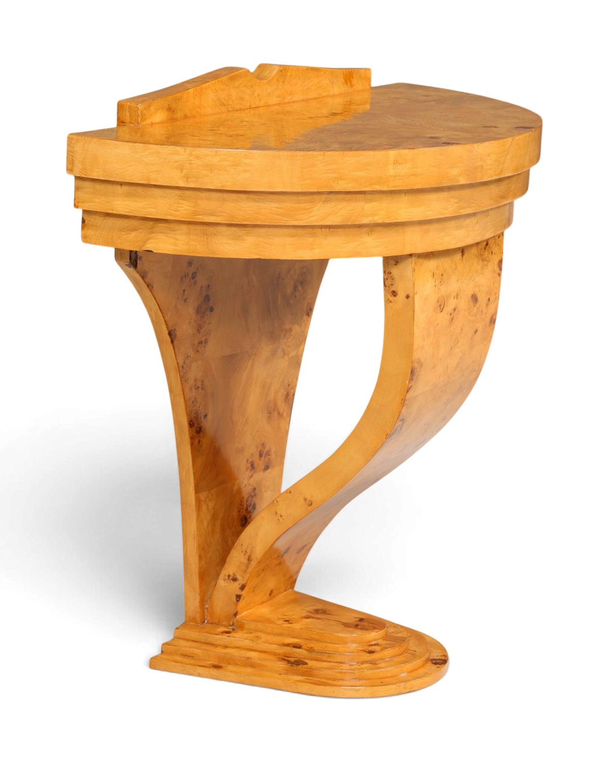Wunderschöne Art Deco Design Wandkonsole Birke Flurablage Tisch Ablagetisch Konsole