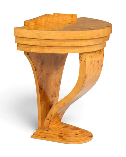 Wunderschöne Art Deco Design Wandkonsole Birke Flurablage Tisch Ablagetisch Konsole