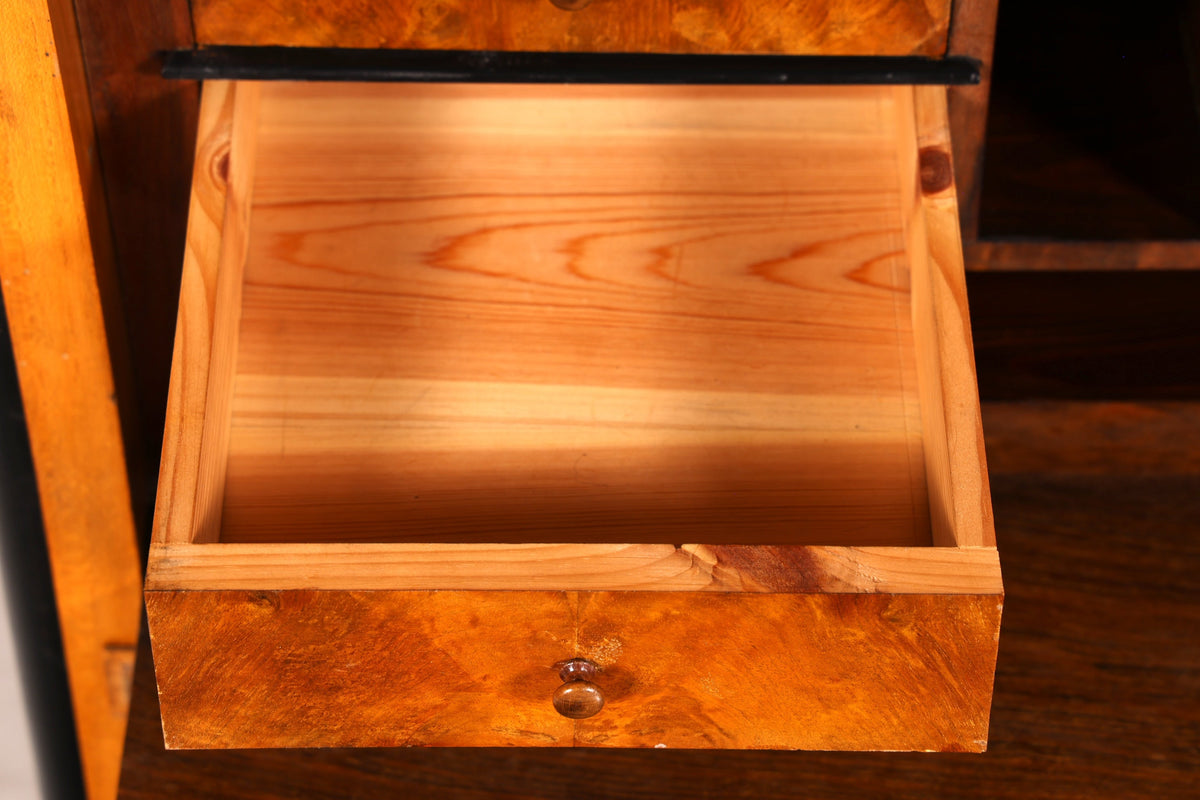 G614 Finish Cm Stilvoller Biedermeier Sekretär Louis Philippe Vertiko Antik Kommode Schreibkommode Office Desk (Kopie)