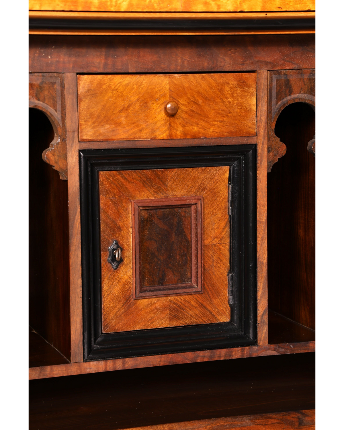 G614 Finish Cm Stilvoller Biedermeier Sekretär Louis Philippe Vertiko Antik Kommode Schreibkommode Office Desk (Kopie)