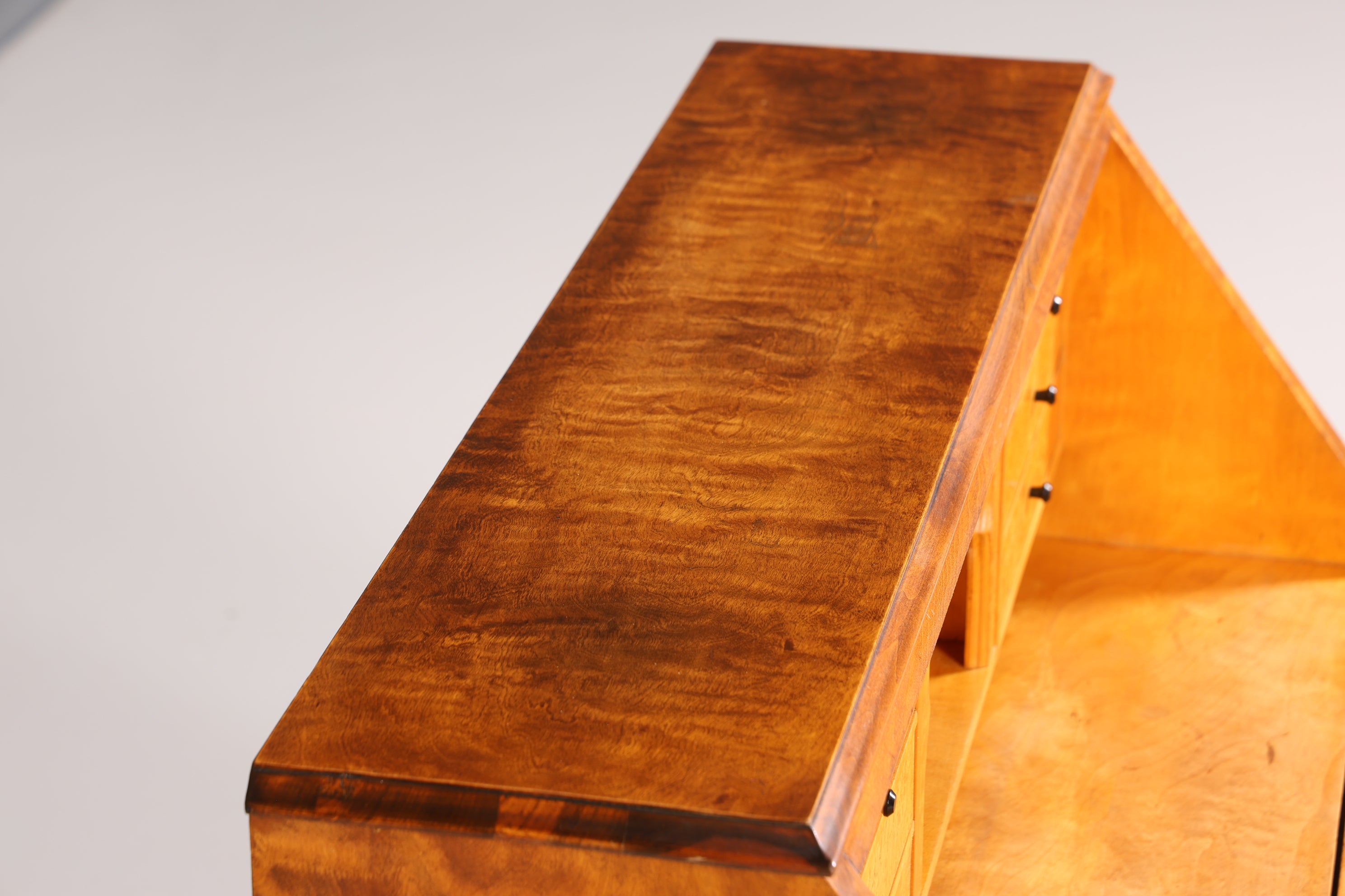 Wunderschöner Sekretär um 1930 Büro Kommode echt Holz Schreibtisch Bürokommode