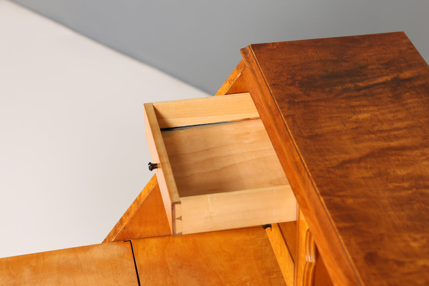 Wunderschöner Sekretär um 1930 Büro Kommode echt Holz Schreibtisch Bürokommode