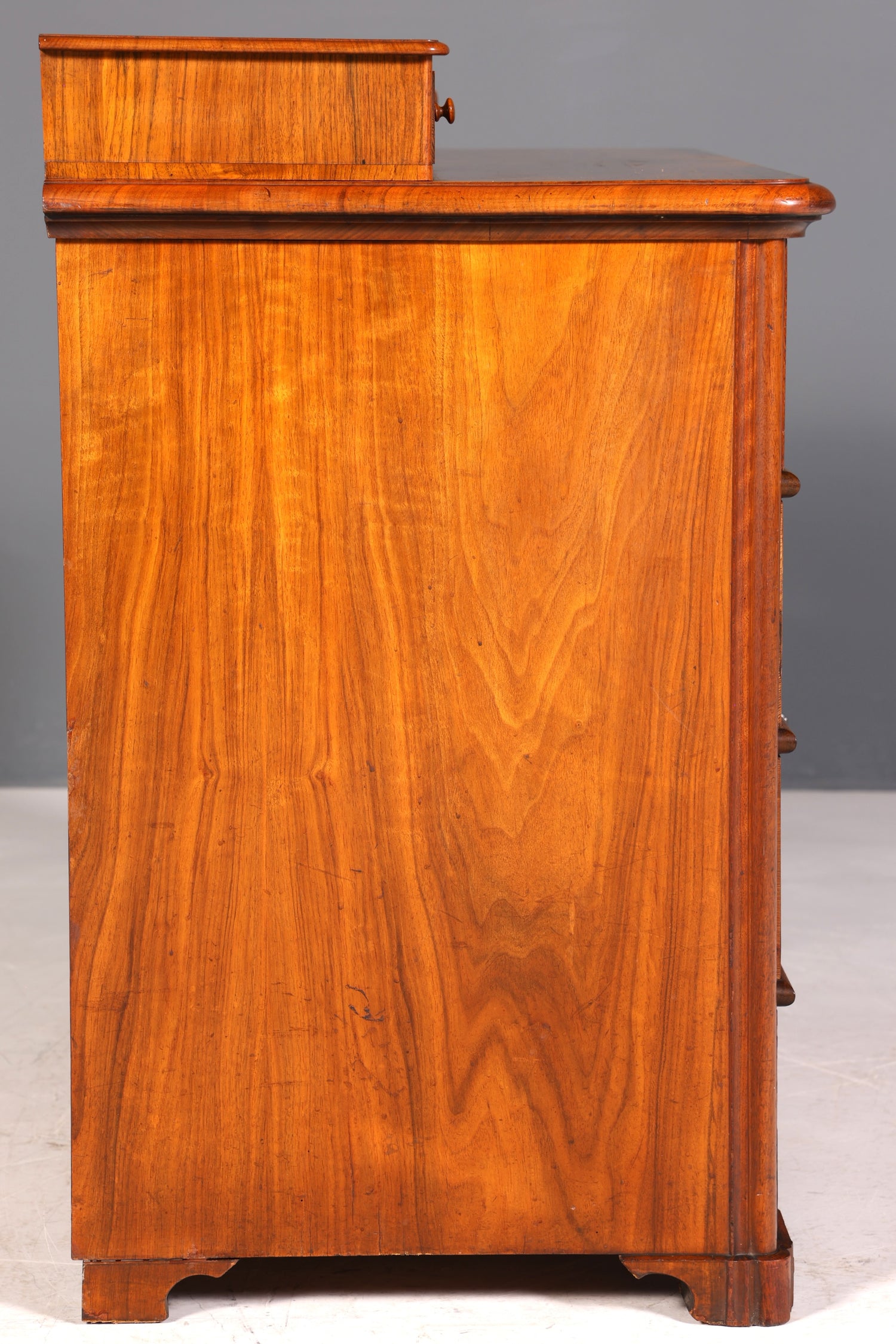 F963 Finish cm Wunderschöne Gründerzeit Kommode Louis Philippe Nussbaum Schubladen Kommode Sideboard um 1880