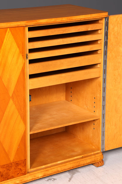 Stilvoller Original Art Deco Schrank Vertiko Sideboard um 1930 Highboard Kommode Antik Vintage