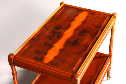 Traumhafter Englischer Servierwagen Antik Stil Bar Wagen Teewagen Beistelltisch Ablagetisch