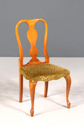 4x Wunderschöne Chippendale Stühle Barock Stil Stuhlset Polsterstuhl Set Küchenstühle Esszimmer Stühle