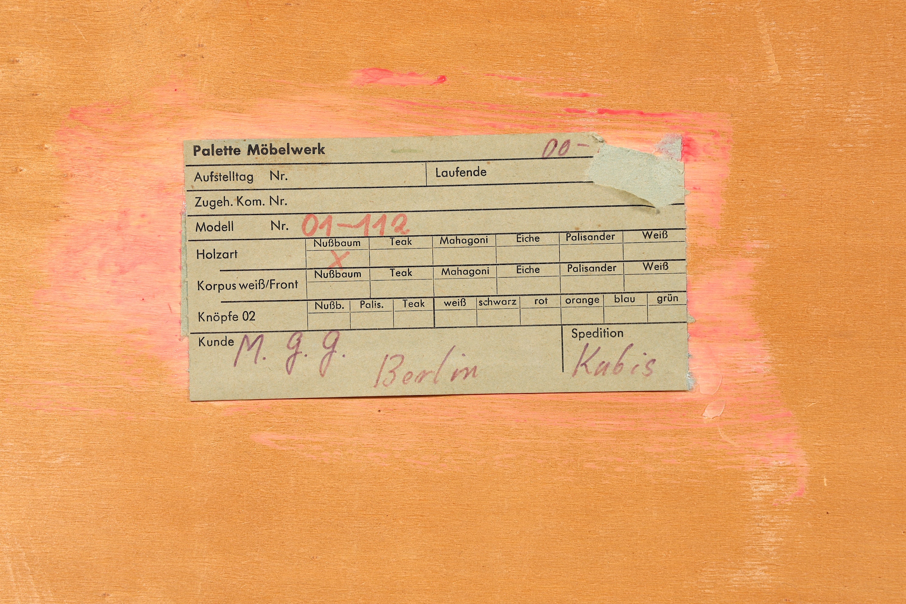 F969 Finish cm Schlichtes Mid Century Sideboard Vintage TV Kommode 60s Schrank Longboard Retro Lowboard