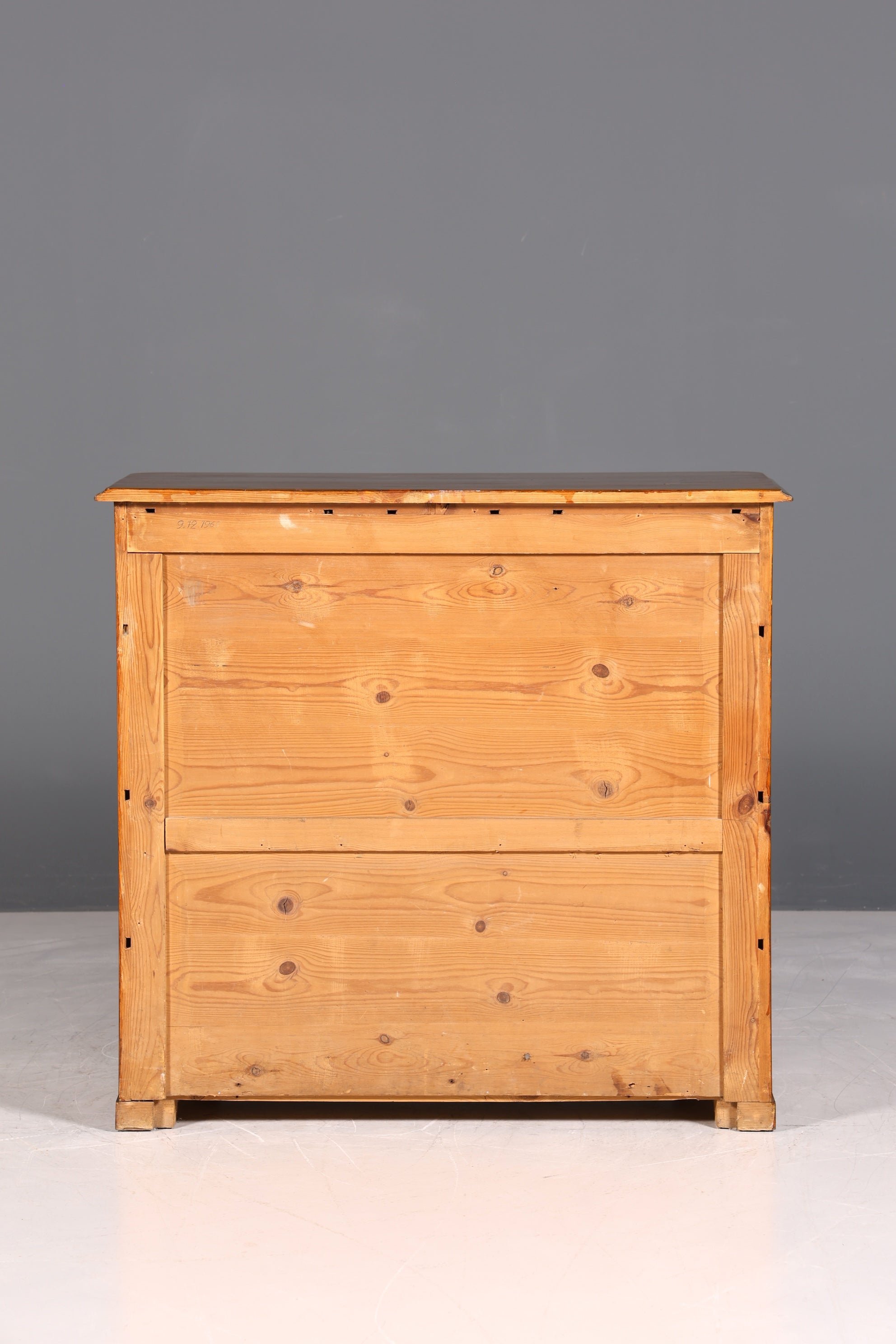 F970 Finish cm Stilvolle Louis Philippe Kommode Nussbaum Gründerzeit Schubladenkommode um 1890