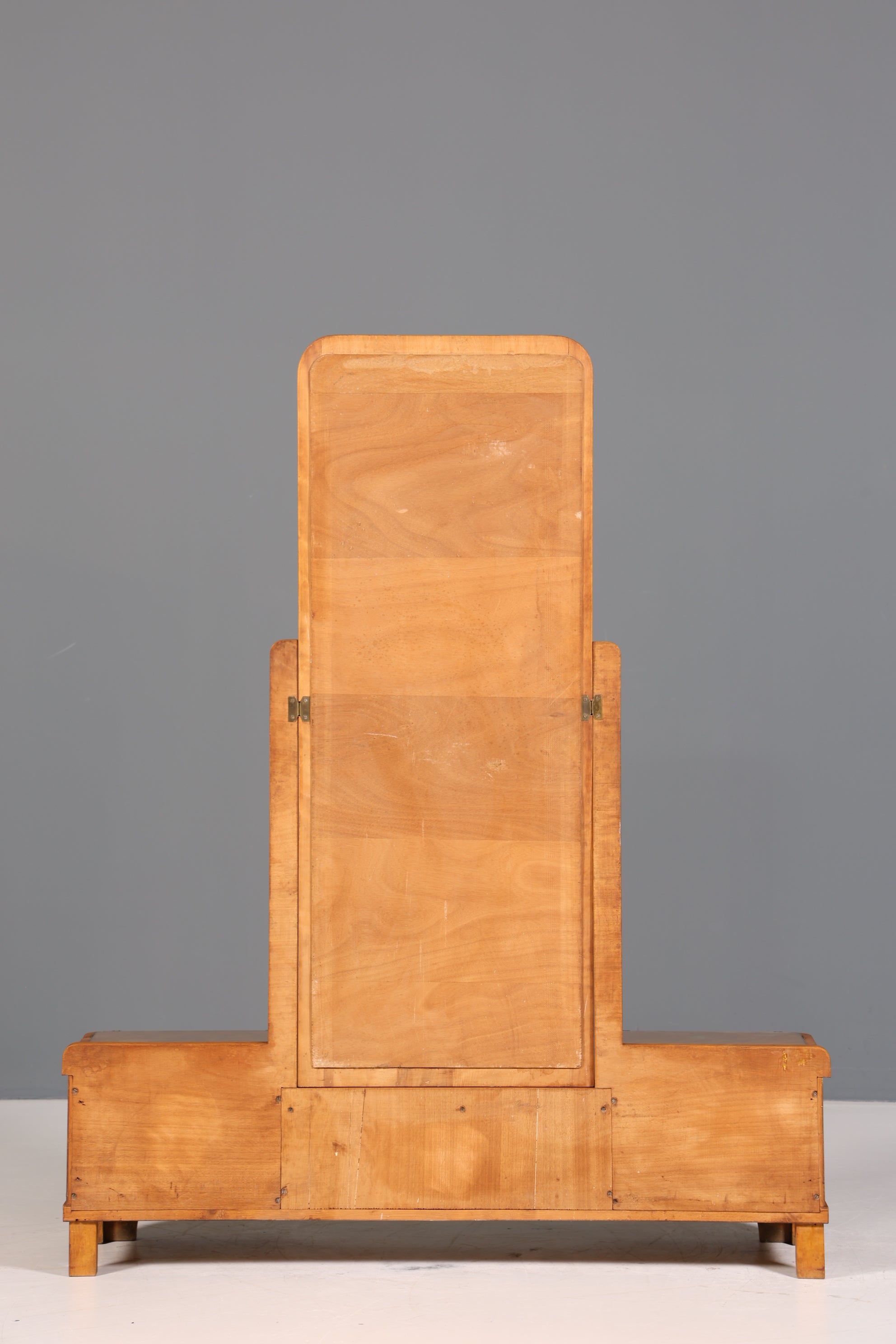 Wunderschöne Art Deco Spiegelkommode Antik Sideboard mit Spiegel Frisierkommode Vitrine