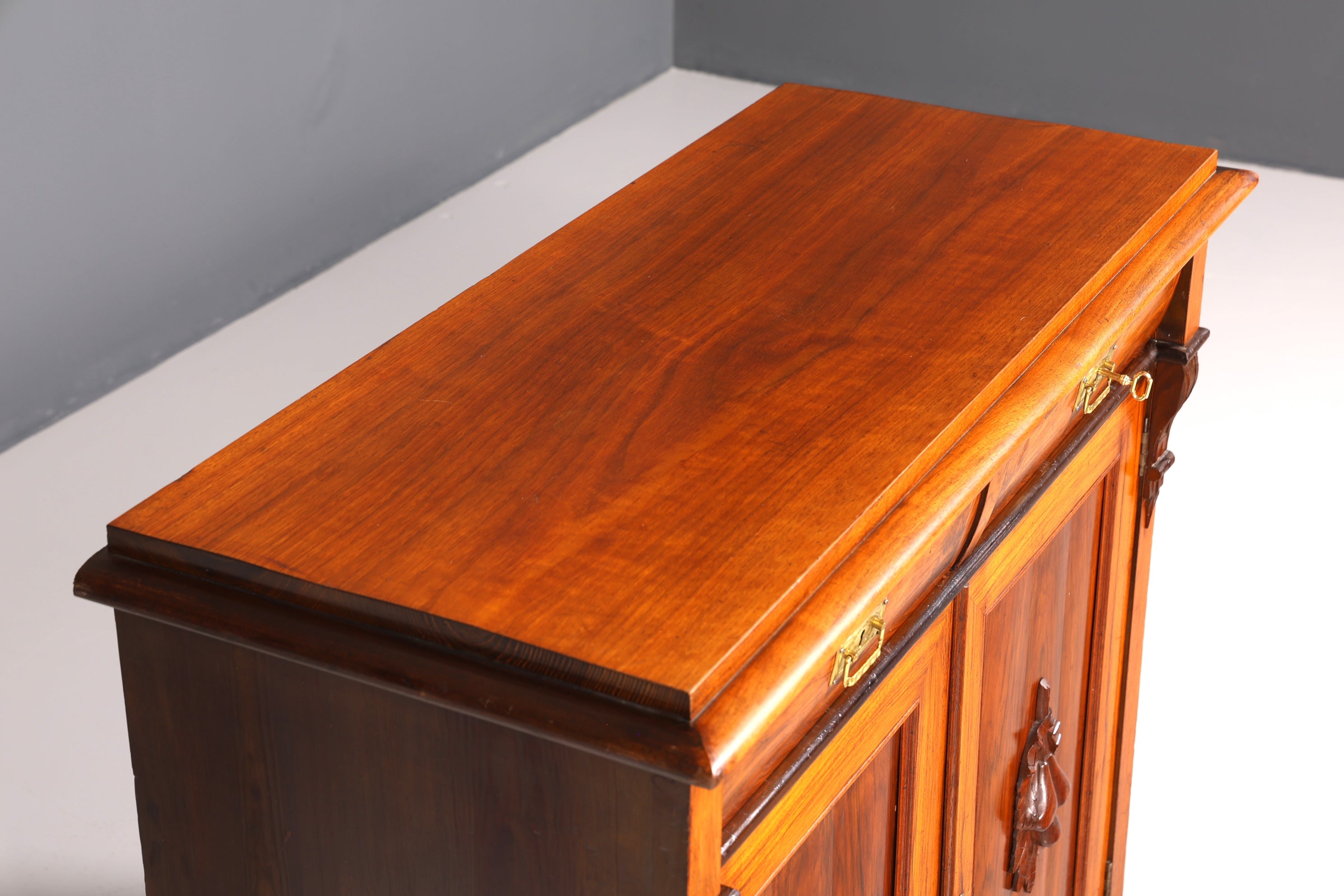 Wunderschöner Gründerzeit Schrank Jugendstil Kommode Antik Sideboard Anrichte
