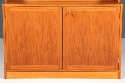 Wunderschöner Mid Century Regal Schrank Vintage Highboard Bücherregal Holz Kommode