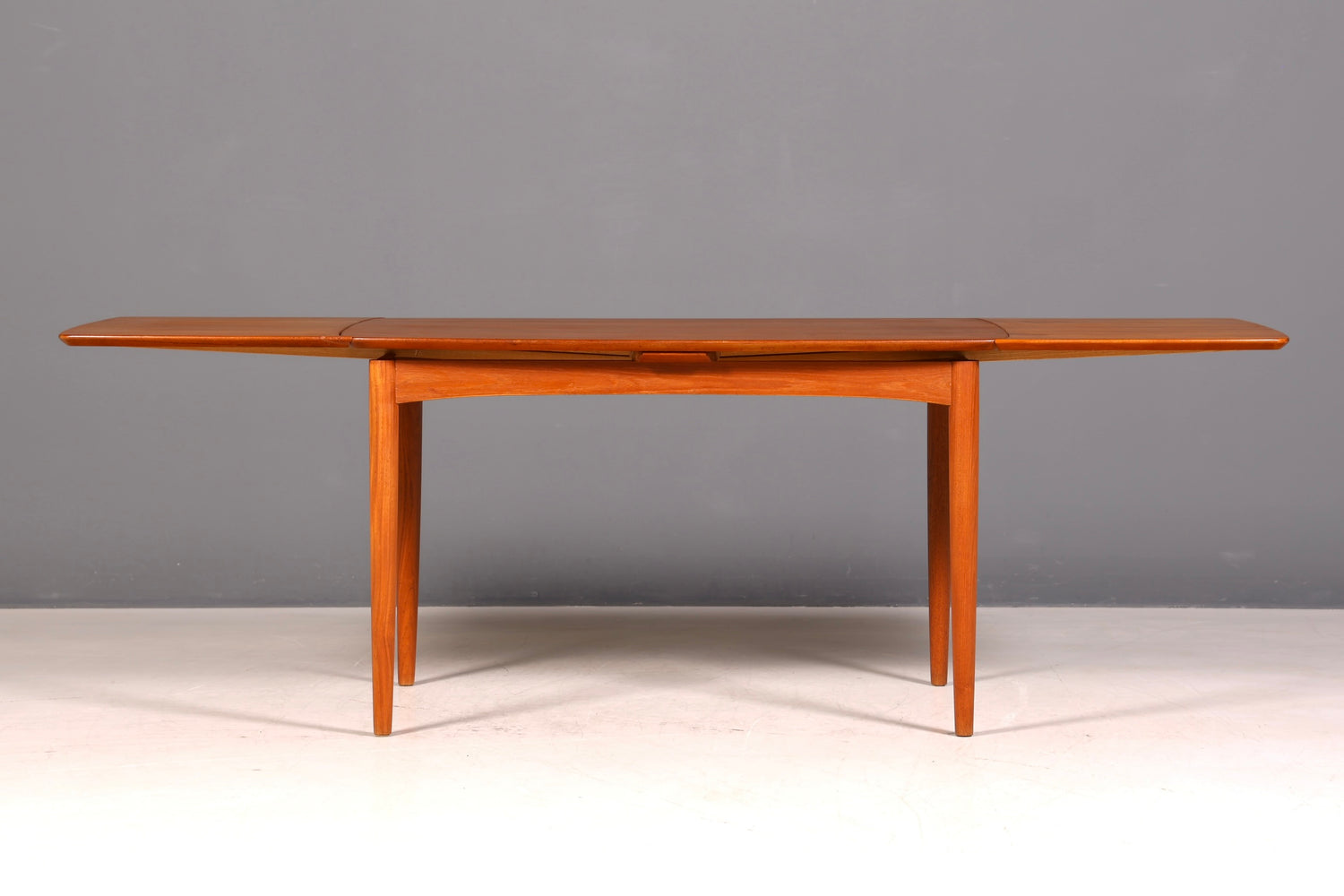 Traumhafter Mid Century Esstisch ausziehbarer Danish Design echt Holz Küchentisch Esszimmer Tisch