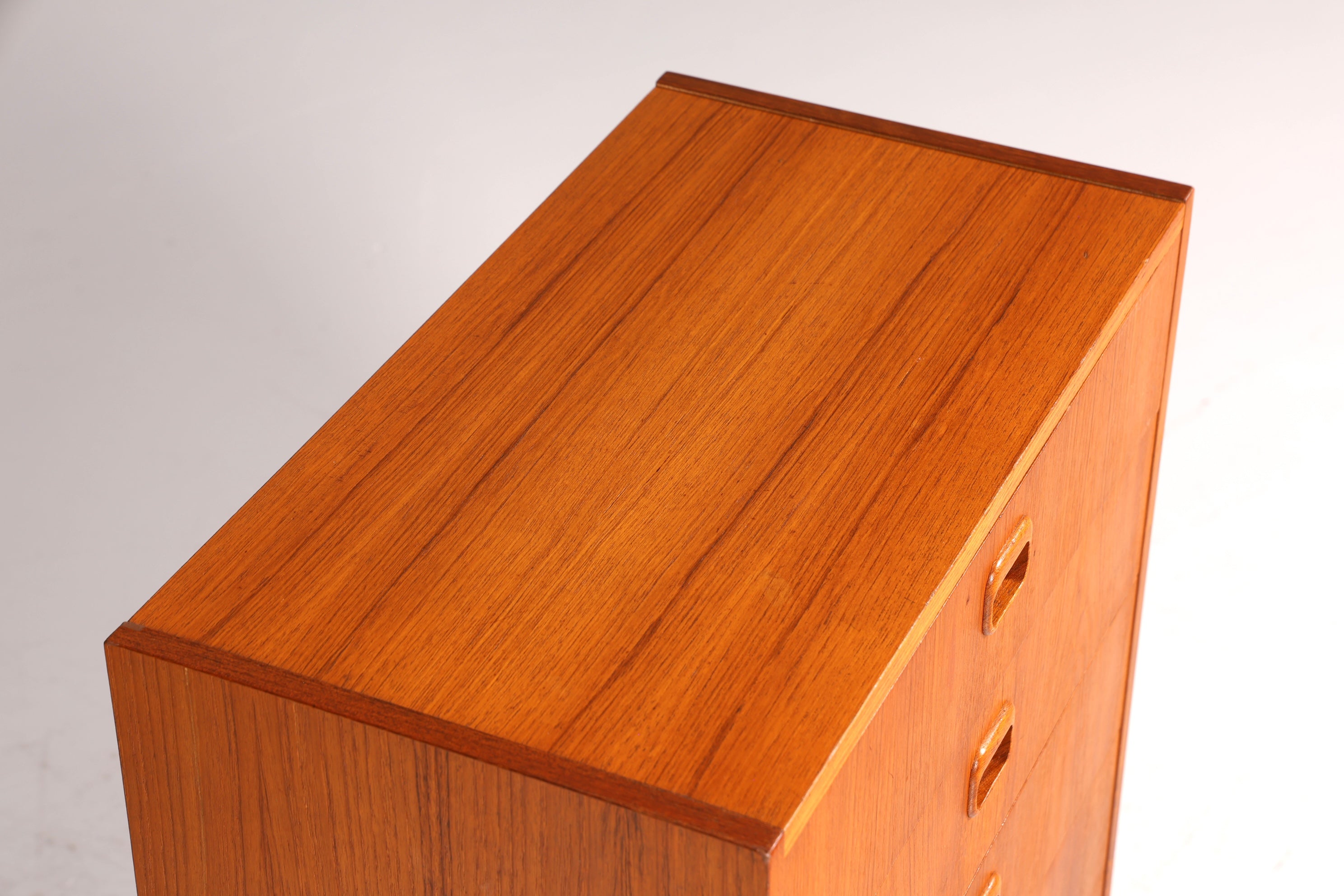 Wunderschönes Mid Century Vertiko Teak Holz Kommode 60er Jahre Schubladenkommode