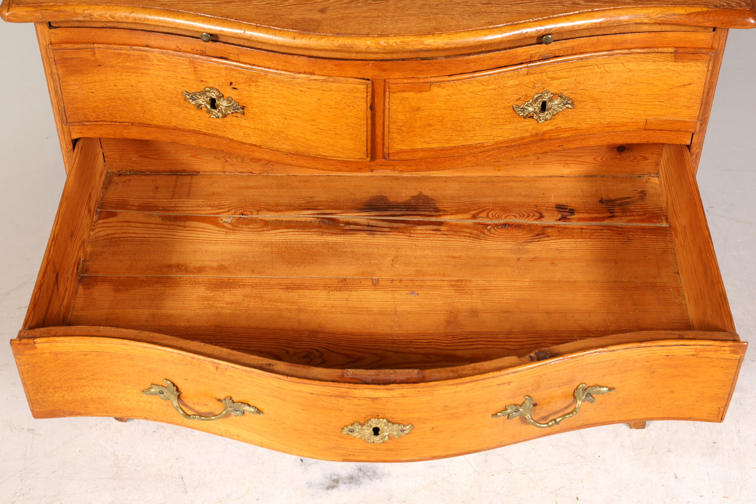 Original Barock Kommode um 1800 Sideboard Antik massiv Holz Schubladenkommode