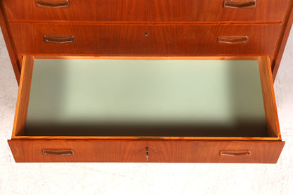 G009 Finish cm, Wunderschöne Mid Century Kommode Vintage Vertiko 60s 70s Schrank Schubladenkommode