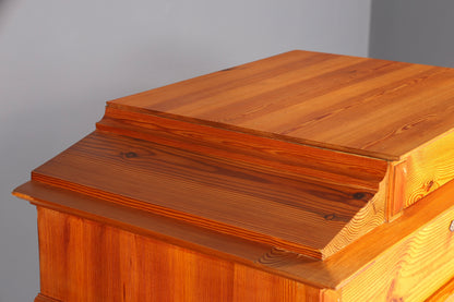 Wunderschöne Gründerzeit Kommode Antik Weichholz Jugendstil Vertiko Chiffoniere Schubladenkommode