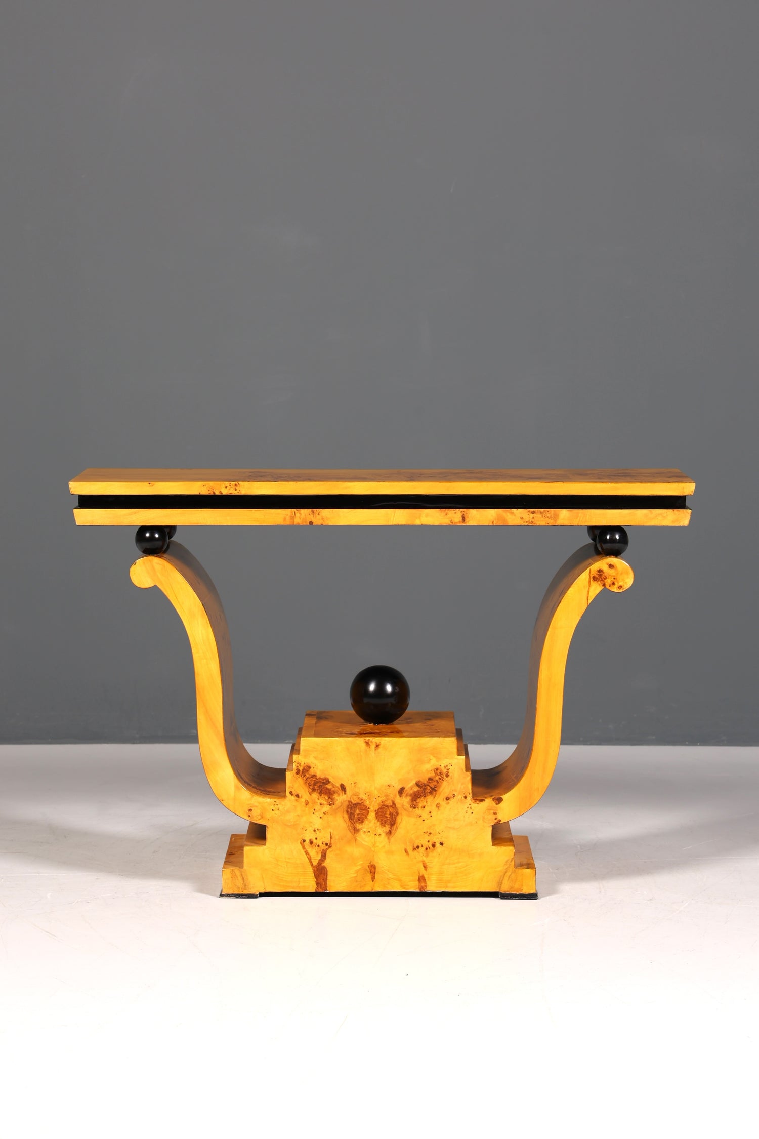 Wunderschöne Art Deco Design Wandkonsole Birke Flurablage Tisch Ablagetisch Konsole