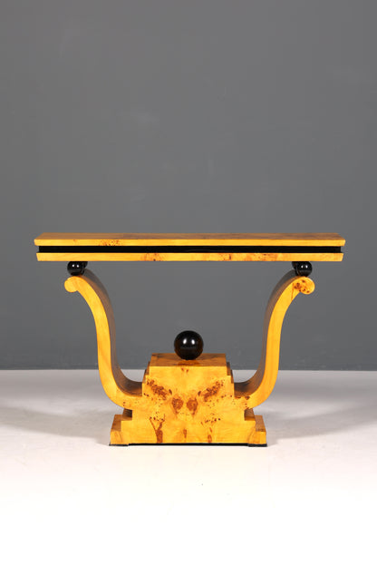 Wunderschöne Art Deco Design Wandkonsole Birke Flurablage Tisch Ablagetisch Konsole