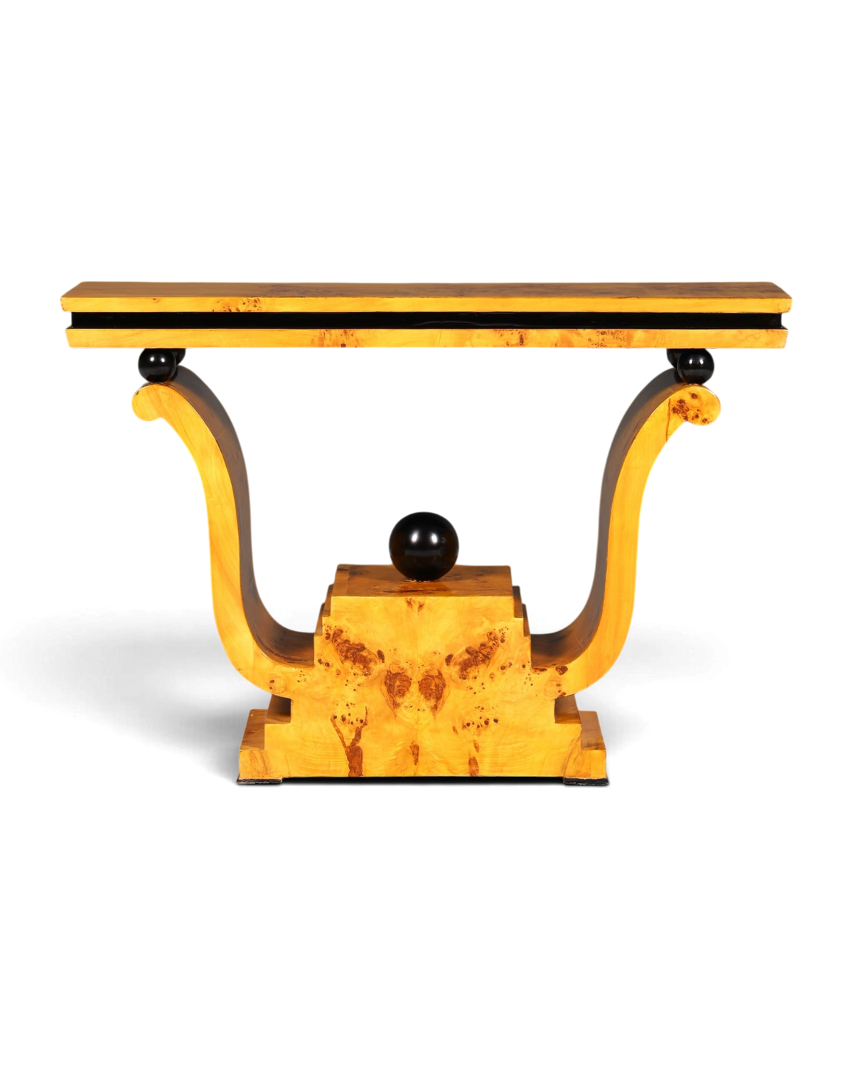 Wunderschöne Art Deco Design Wandkonsole Birke Flurablage Tisch Ablagetisch Konsole