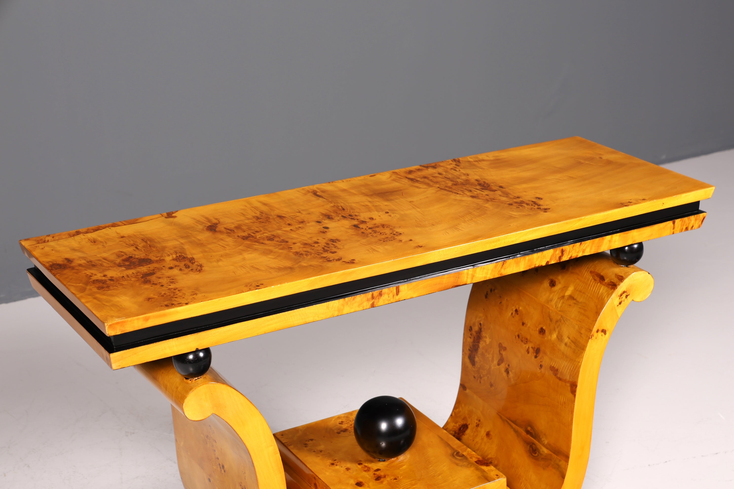 Wunderschöne Art Deco Design Wandkonsole Birke Flurablage Tisch Ablagetisch Konsole