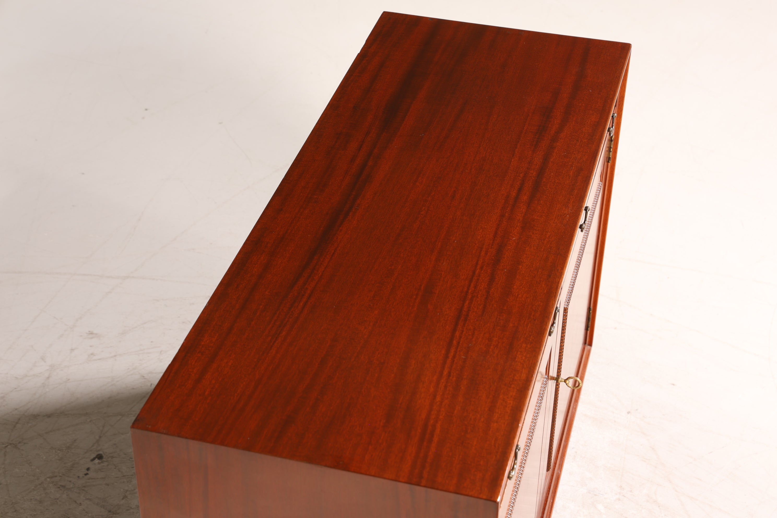 Wunderschöne Englische Kommode Holz TV Schrank echt Holz Antik Sideboard 2 von 2