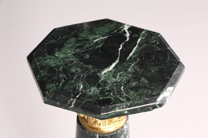 Wunderschöne Barock Stil Säule Louis XV Marmor Blumensäule Naturstein Sockel Ablage