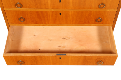 G677 Finish cm Schlichter Mid Century Sekretär Vintage Schreibmöbel echt Holz Kommode Office Secretary (Kopie)
