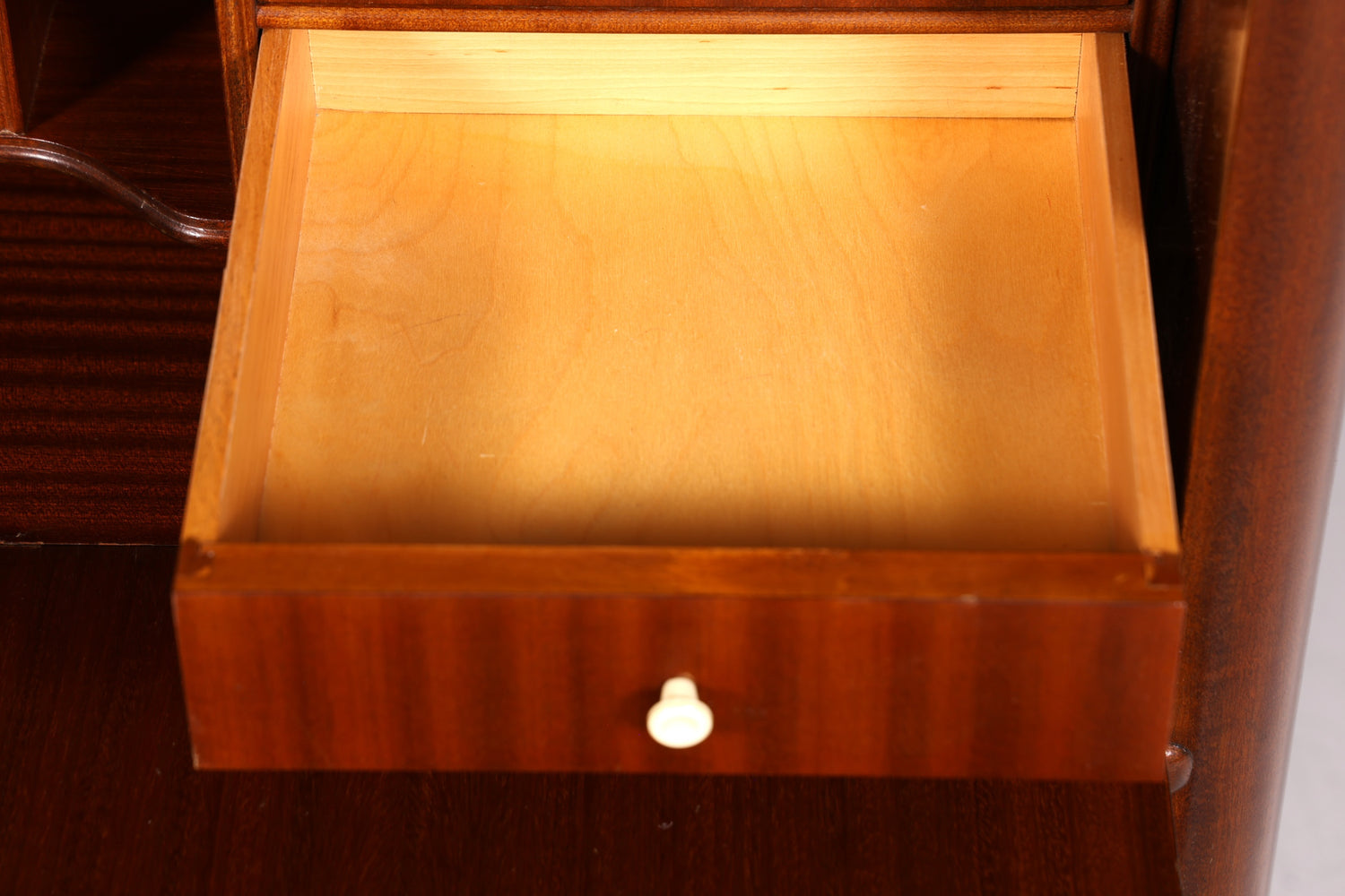 Wunderschöner Sekretär im Antik Stil Büro Kommode Art Deco Stil 50s Vertiko Schreibkommode Kommode