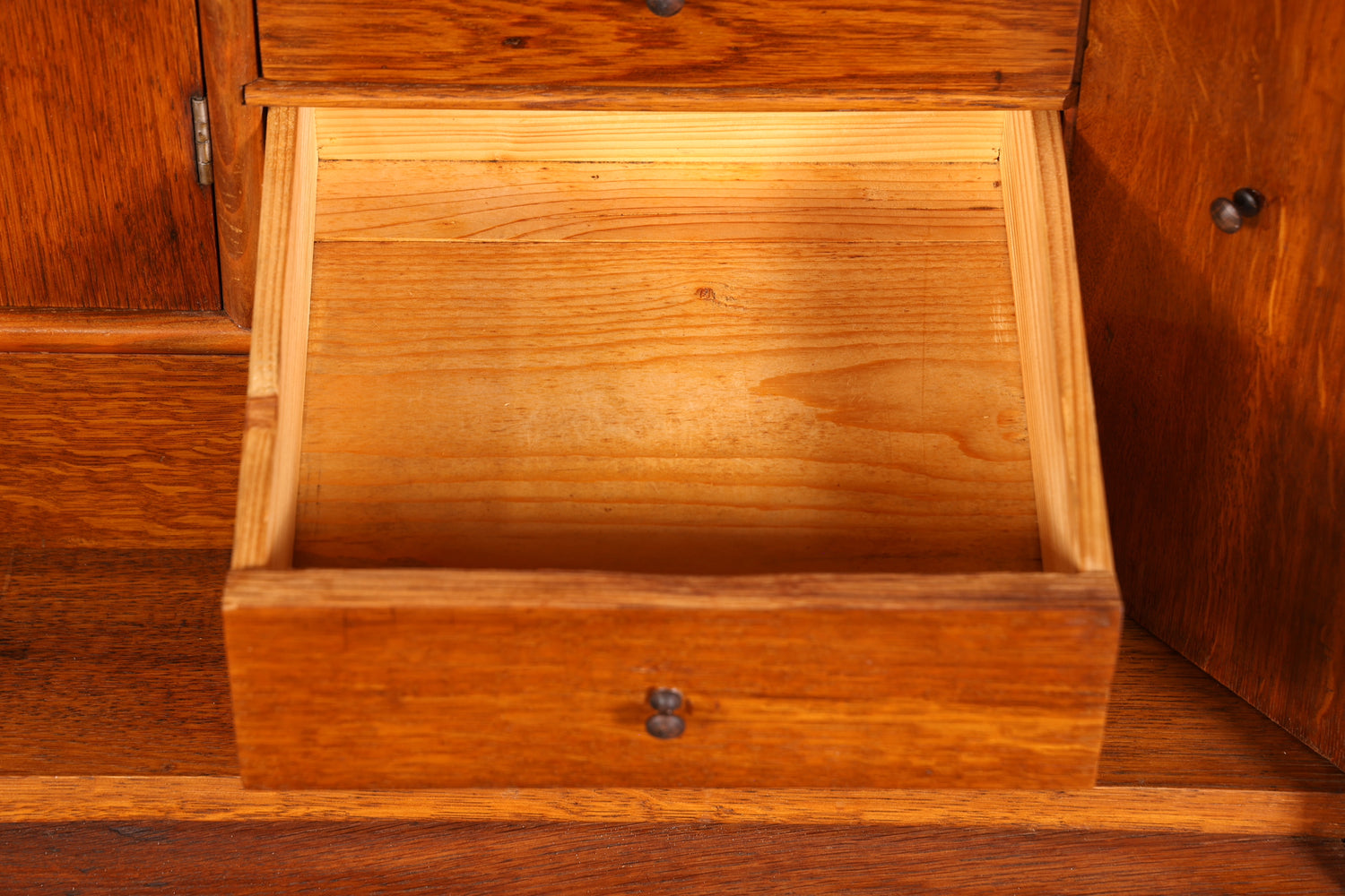 Edler Louis Philippe Sekretär um 1880 Gründerzeit Antik Schrank Chiffoniere Highboard