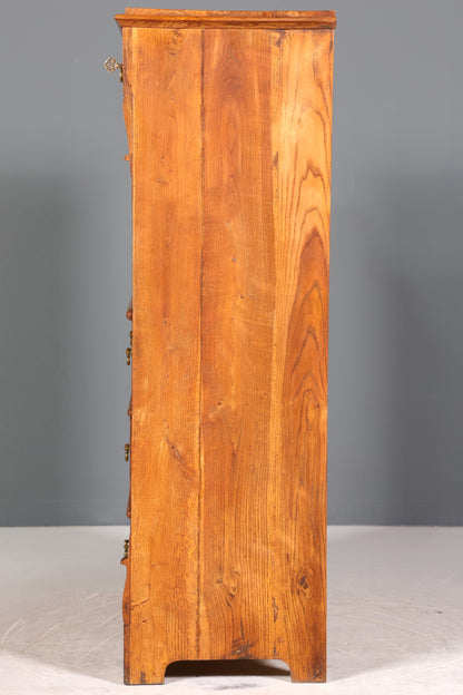 Edler Louis Philippe Sekretär um 1880 Gründerzeit Antik Schrank Chiffoniere Highboard