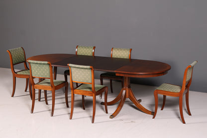 6x Elegant English Dining Chairs 60s Kitchen Chairs Dining Room Chairs Chair Set