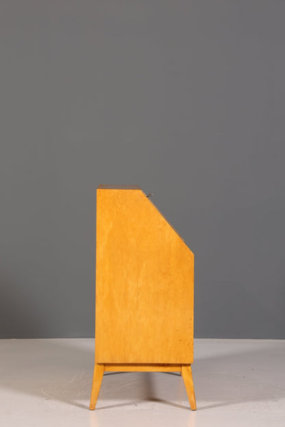 Edler Sekretär um 1930 Büro Kommode Kirschholz Sekretär Schreibtisch Kommode