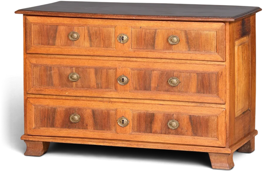 Chest of drawers, Baroque · Oak, around 1780