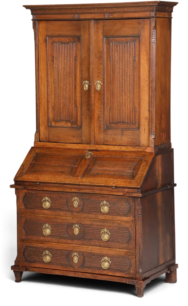 Secretary desk, Louis XVI · secrétaire à abattant, around 1810