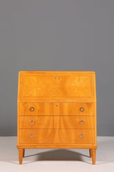 Mid Century Sekretär Danish Design Retro Büro Schrank Vintage Büro Kommode