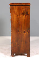 Traumhaftes Gründerzeit Vertiko Jugendstil Schrank Antik Highboard Kommode Schubladenkommode