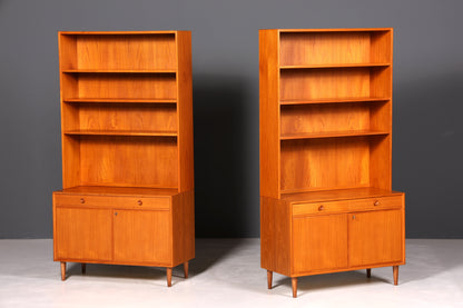 Traumhaftes Mid Century Regal Teak Holz Schrank Danish Design Retro Kommode Vintage Bücherregal 60er Jahre 2 von 2